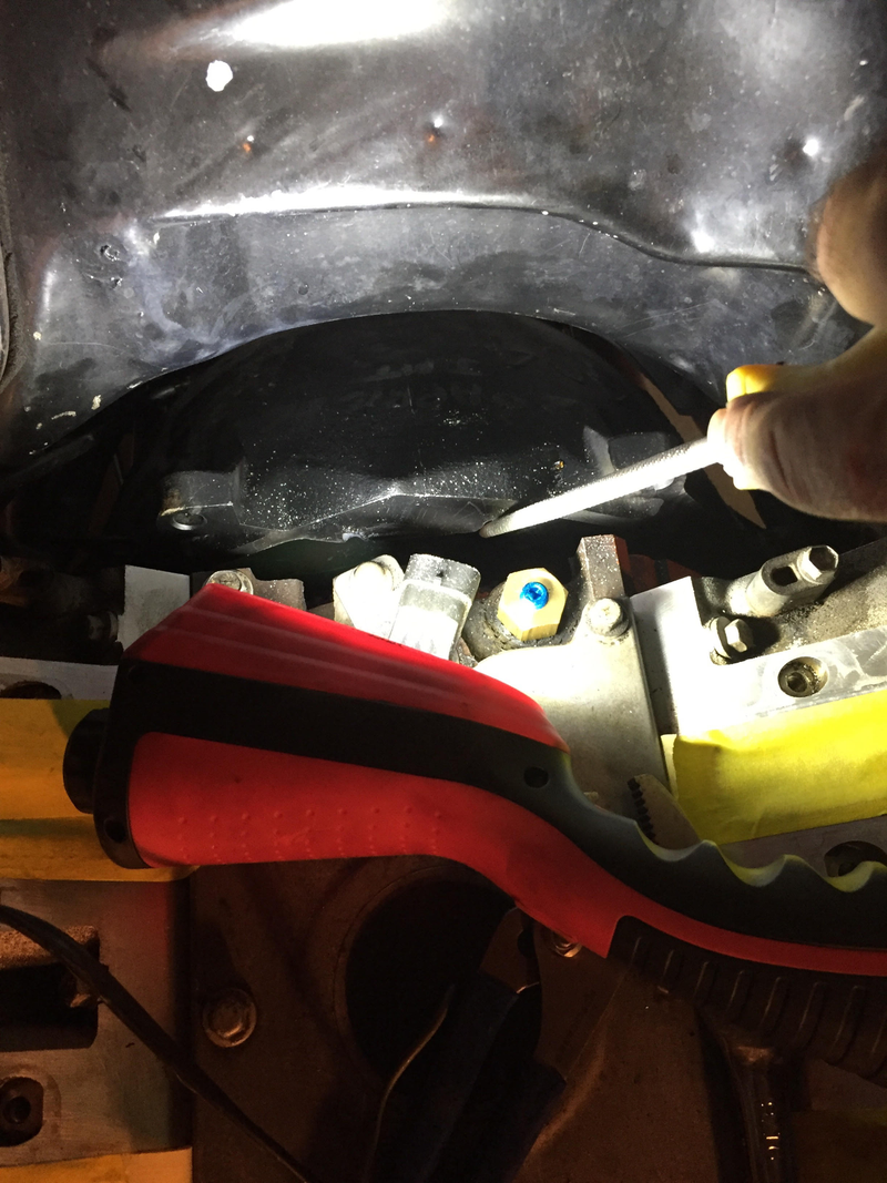Had to file the bell housing to get it to mount flush due to some stubborn rear cover bolts